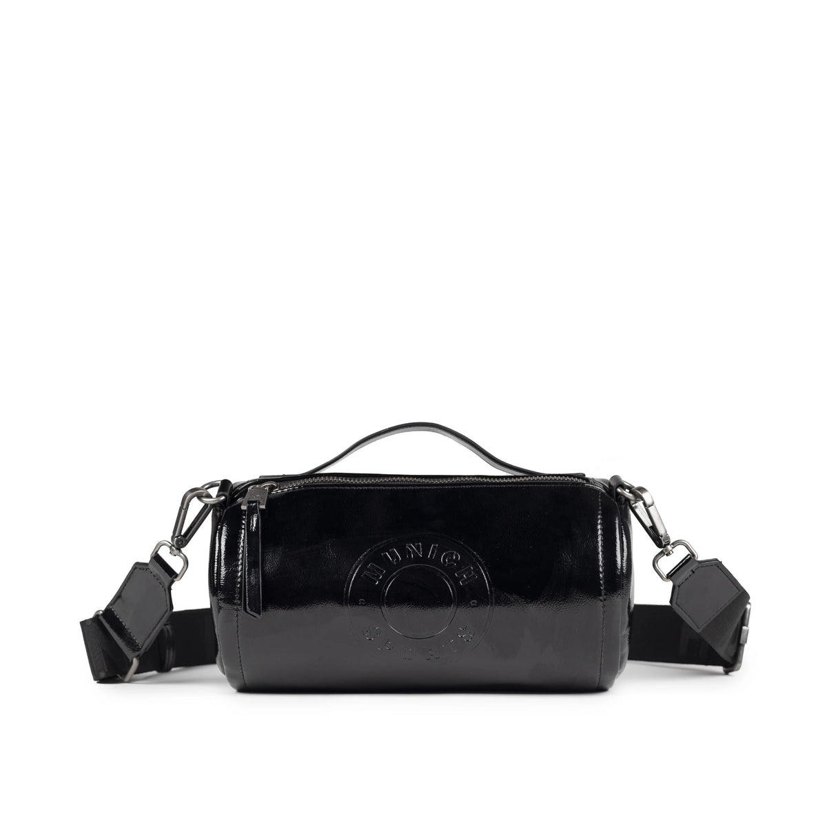 MUNICH Mh Crossbody Barrel Black en Color Negro, black footwear for women at Tascón