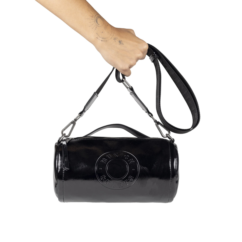 MUNICH MH Crossbody Barrel Black: sort taske til kvinder