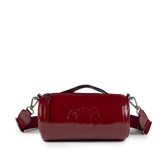 Bolsos Para Mujer De La Marca Munich Modelo Mh Crossbody Barrel Red En Color Rojo