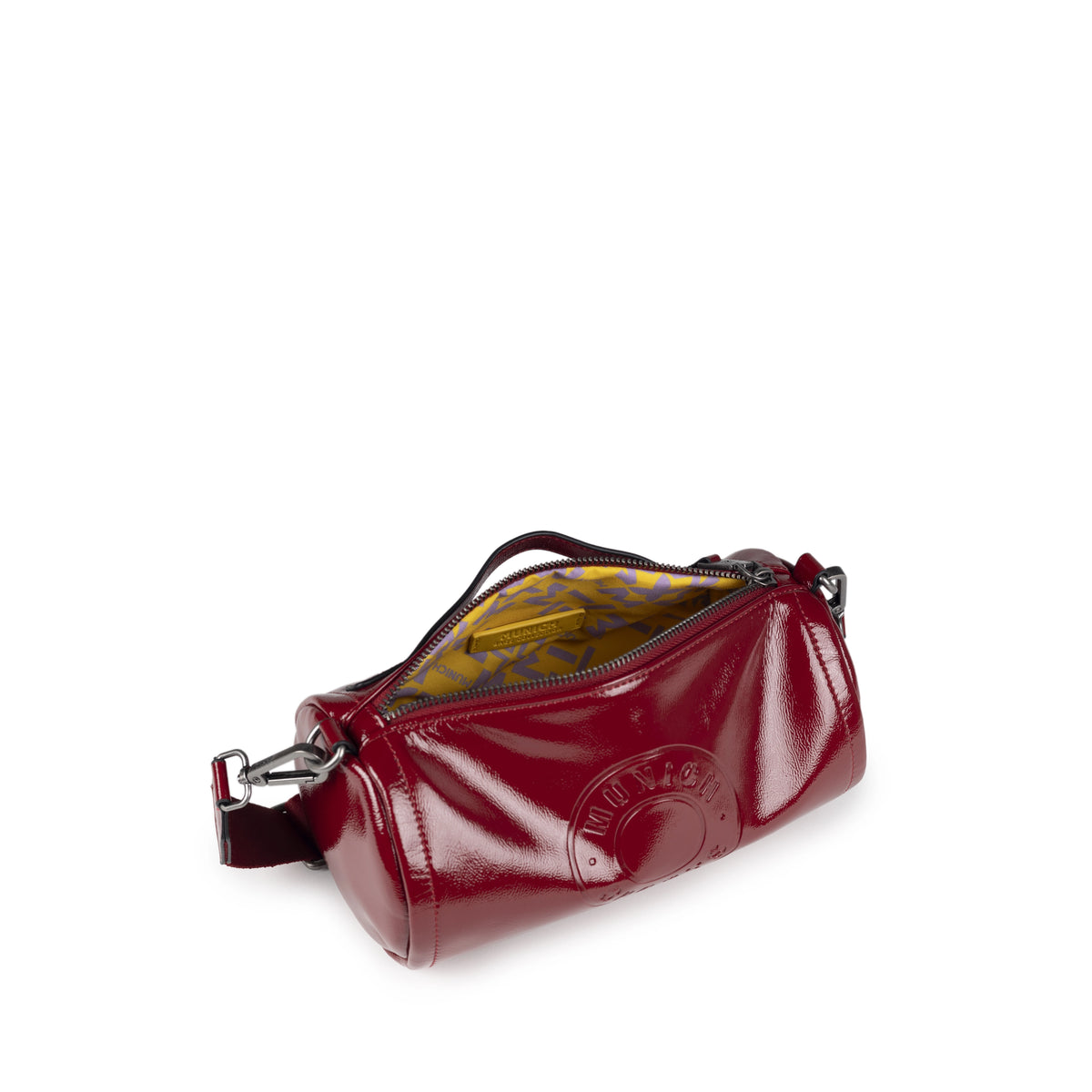MUNICH MH Crossbody Barrel RED: rød taske til kvinder