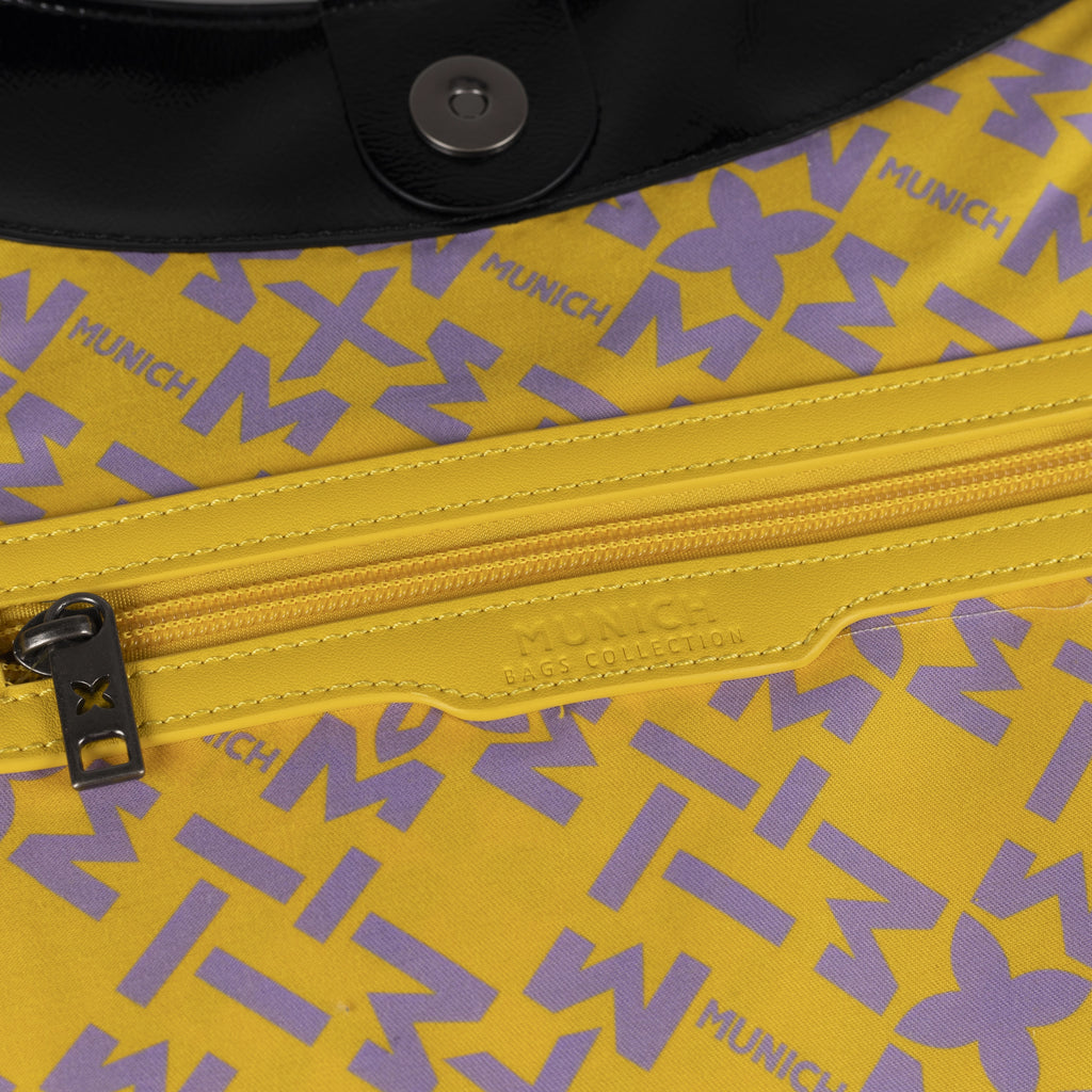 MUNICH MH HOBO Black: sort taske til kvinder