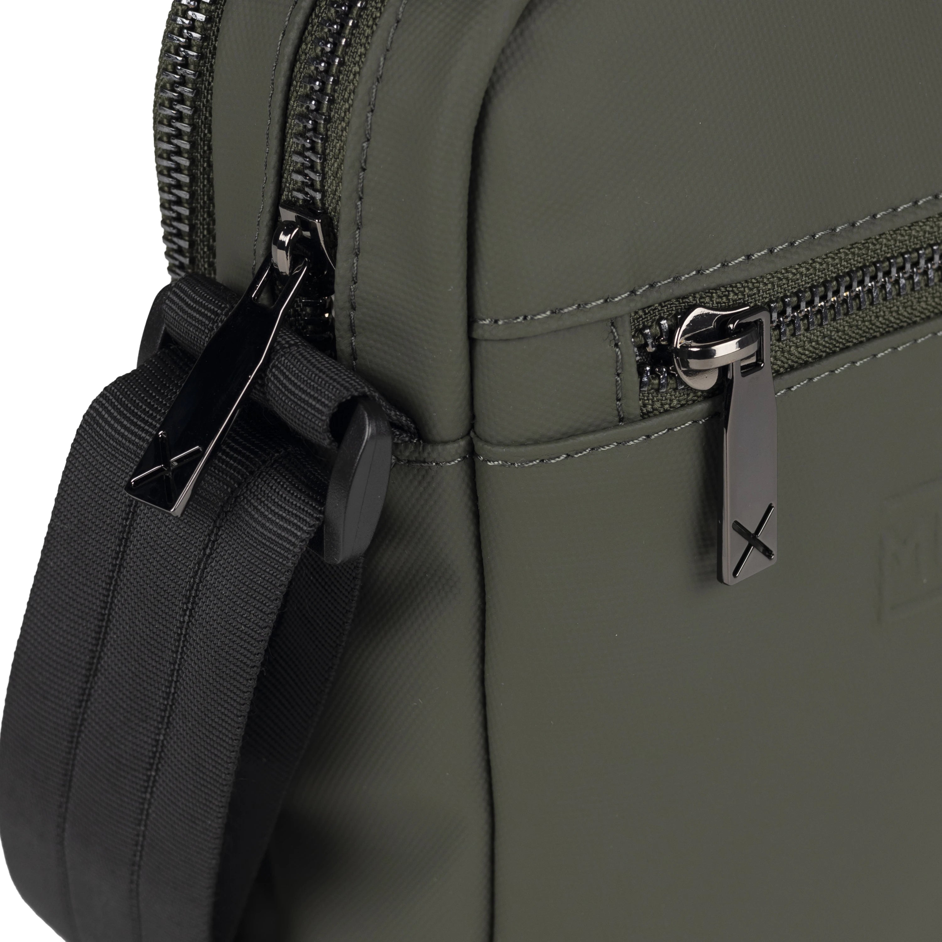 MUNICH | BANDOLERA | UNISEX | PEAK RECYCLED CROSSBODY KHAKI | CAQUI