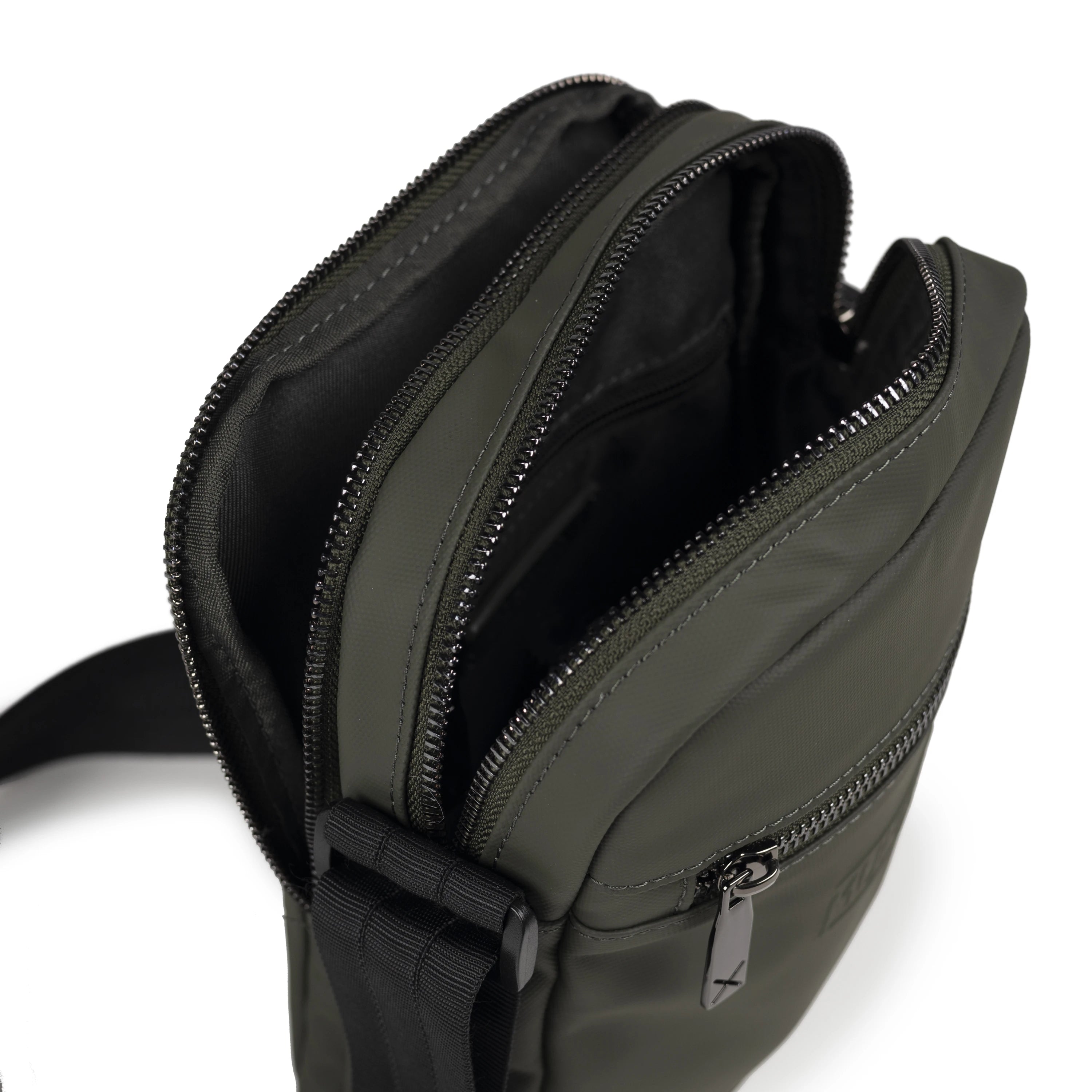 MUNICH | BANDOLERA | UNISEX | PEAK RECYCLED CROSSBODY KHAKI | CAQUI