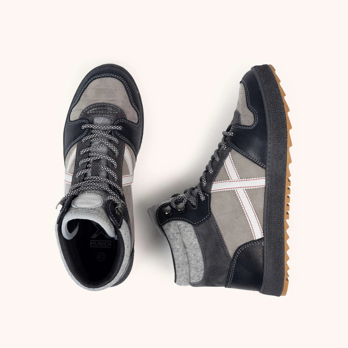 MUNICH | SNEAKERS | HOMBRE | NORDIK 15 | GRIS