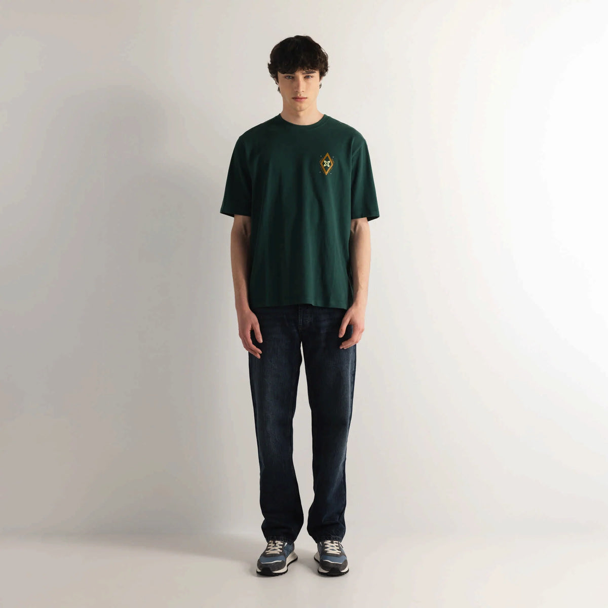 CAMISETA MUNICH PARA HOMBRE MODELO OVERSIZE T-SHIRT BEAR GREEN REFERENCIA 2507840