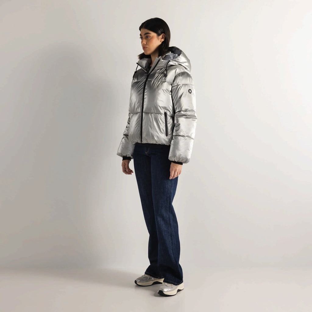 CHAQUETA MUNICH PARA MUJER MODELO PUFFER FOG BLACK REFERENCIA 2507860