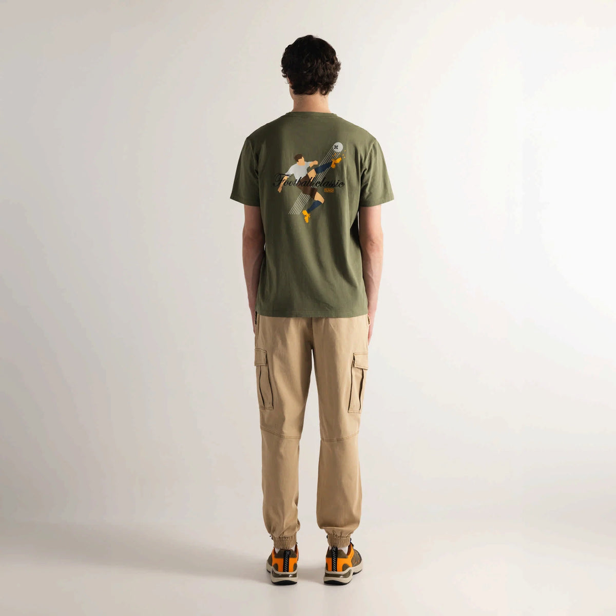 CAMISETA MUNICH PARA HOMBRE MODELO REGULAR T-SHIRT SCORER KHAKI REFERENCIA 2507889