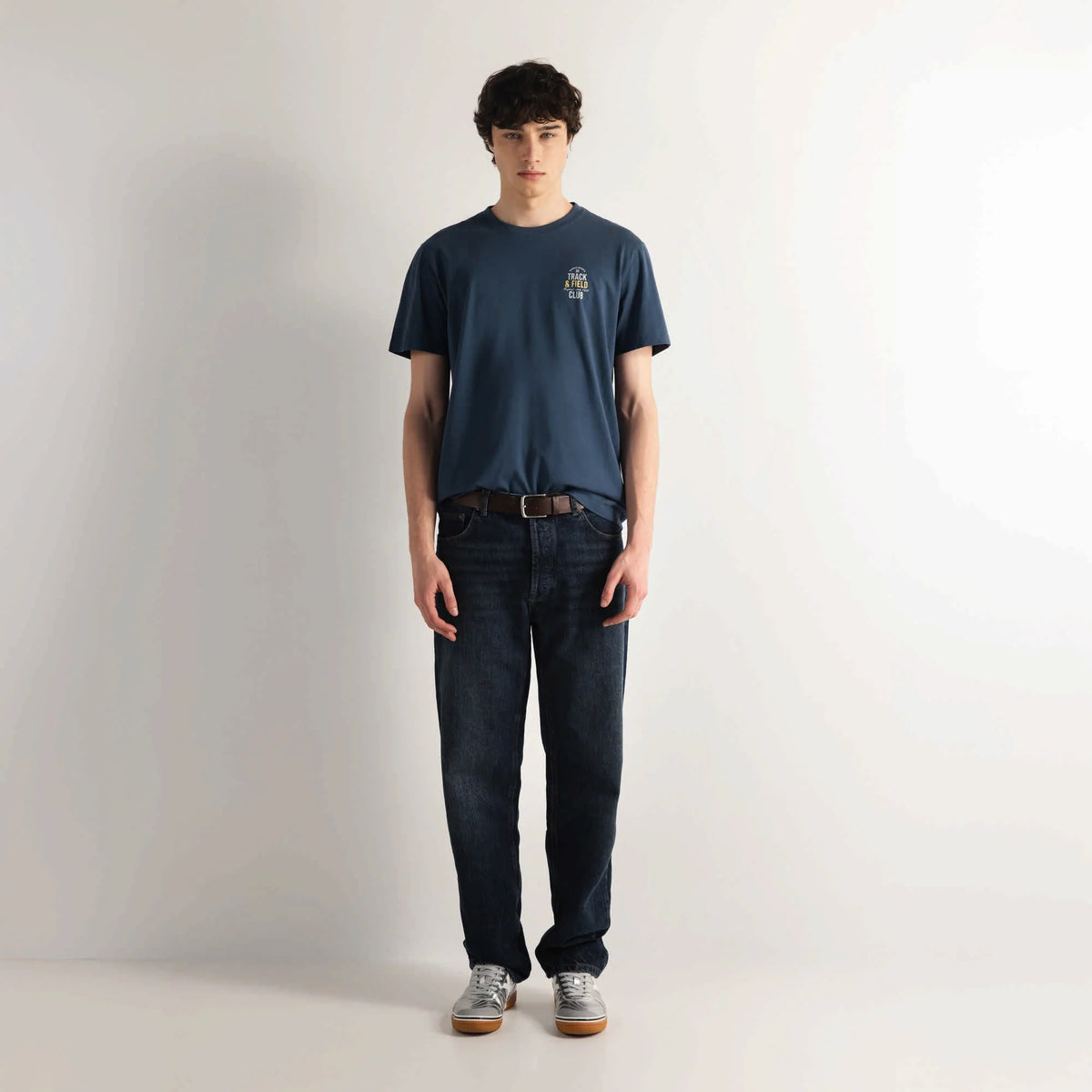 CAMISETA MUNICH PARA HOMBRE MODELO REGULAR T-SHIRT FIELD BLUE REFERENCIA 2507890