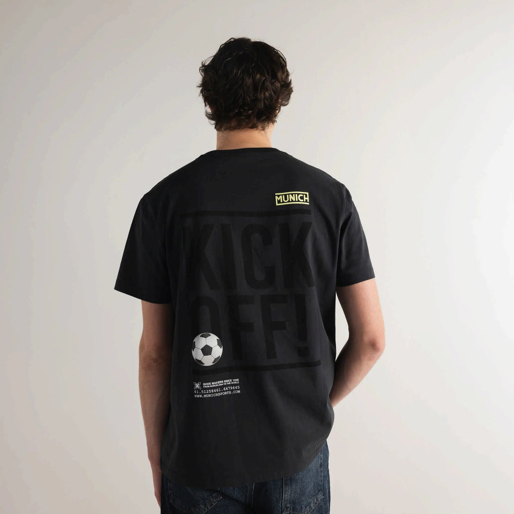 CAMISETA MUNICH PARA HOMBRE MODELO REGULAR T-SHIRT KICK ANTHRACITE REFERENCIA 2507892