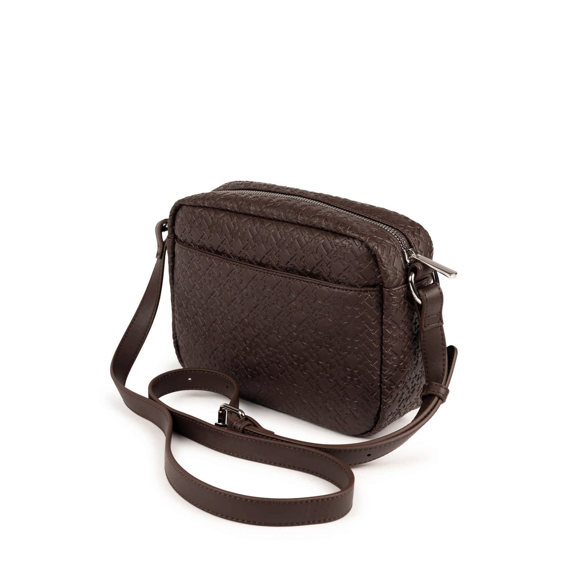 MUNICH Camera Crossbody Chocolate: ブラウン バッグ レディース