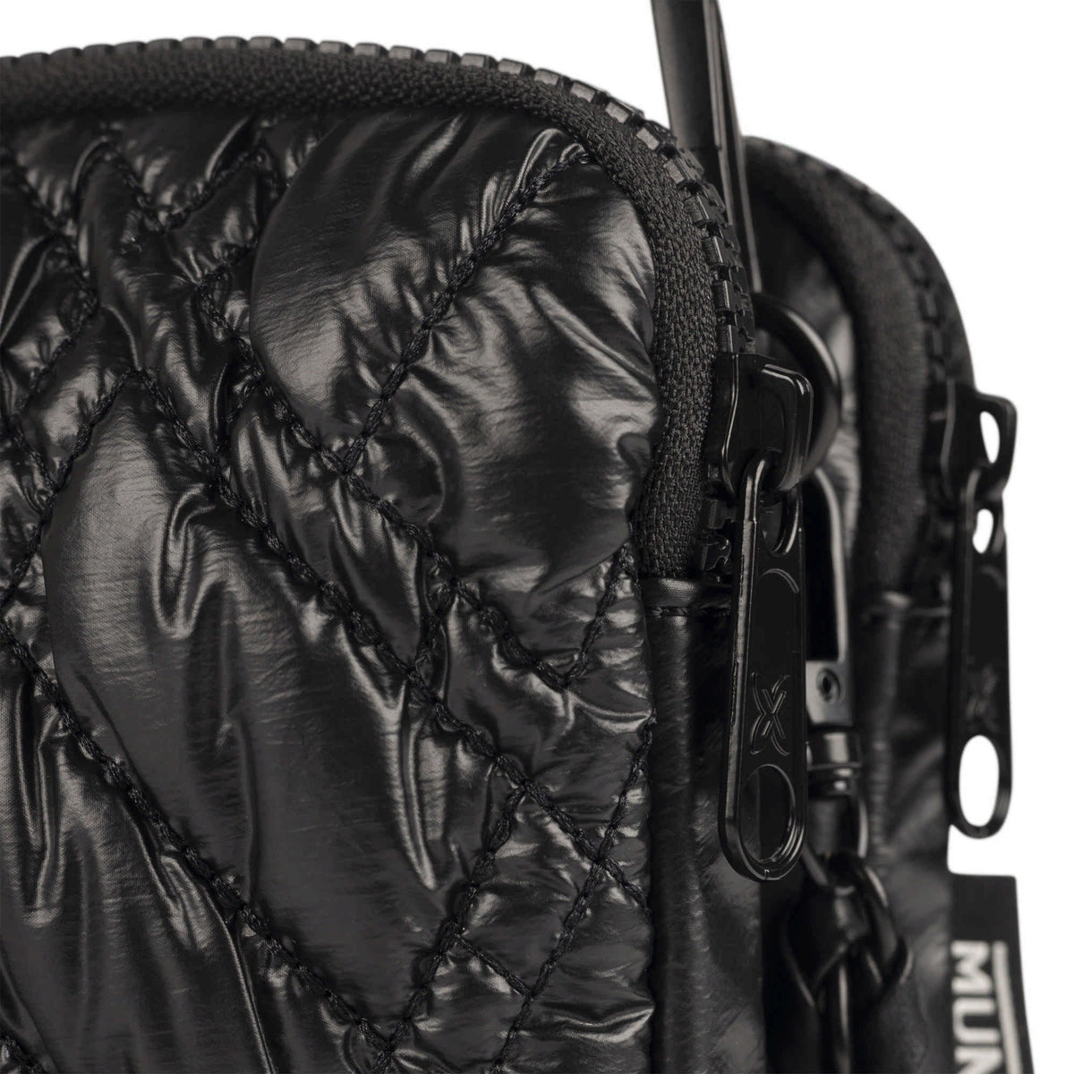 MUNICH Crossbody Black: ブラック バッグ レディース