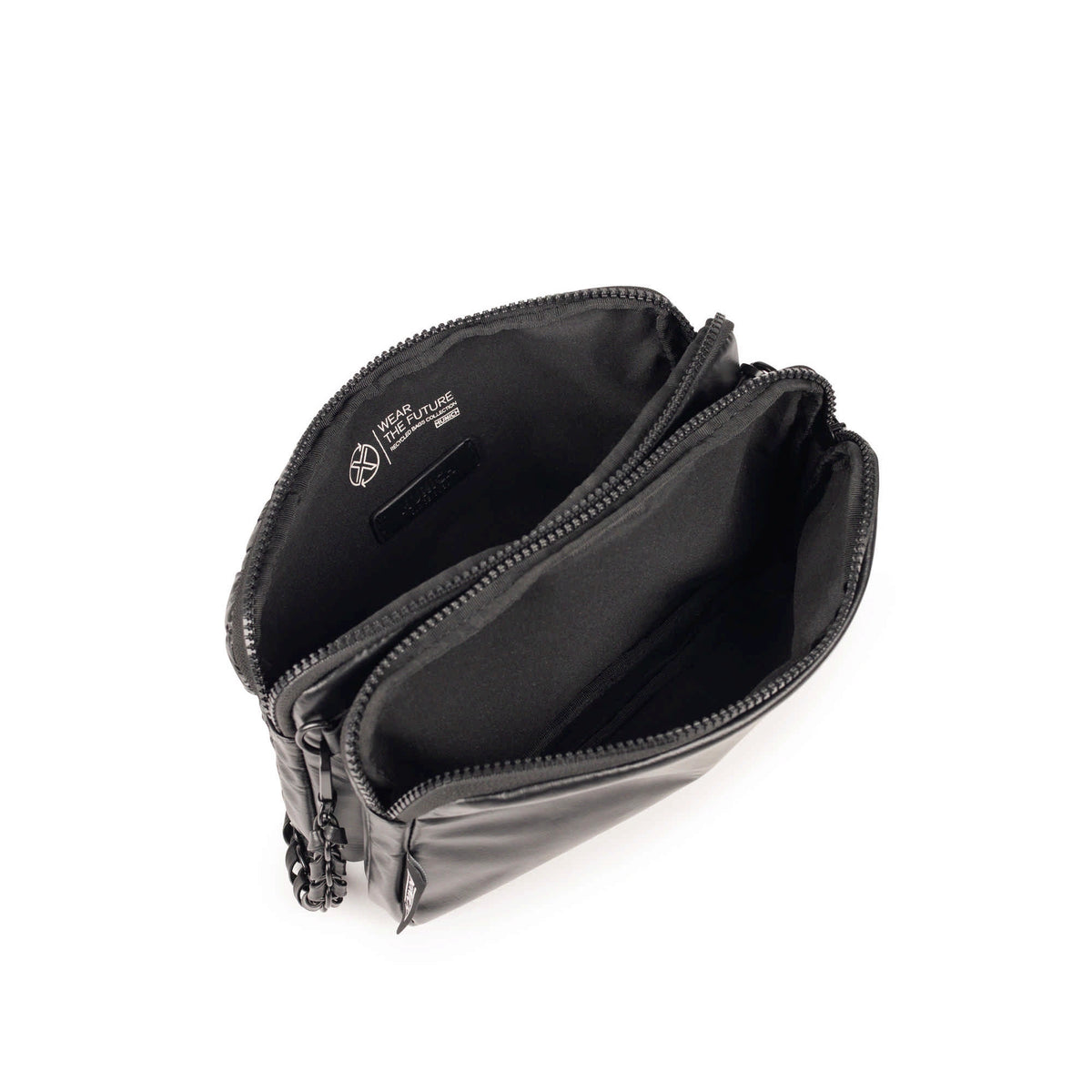 MUNICH Crossbody Black: ブラック バッグ レディース
