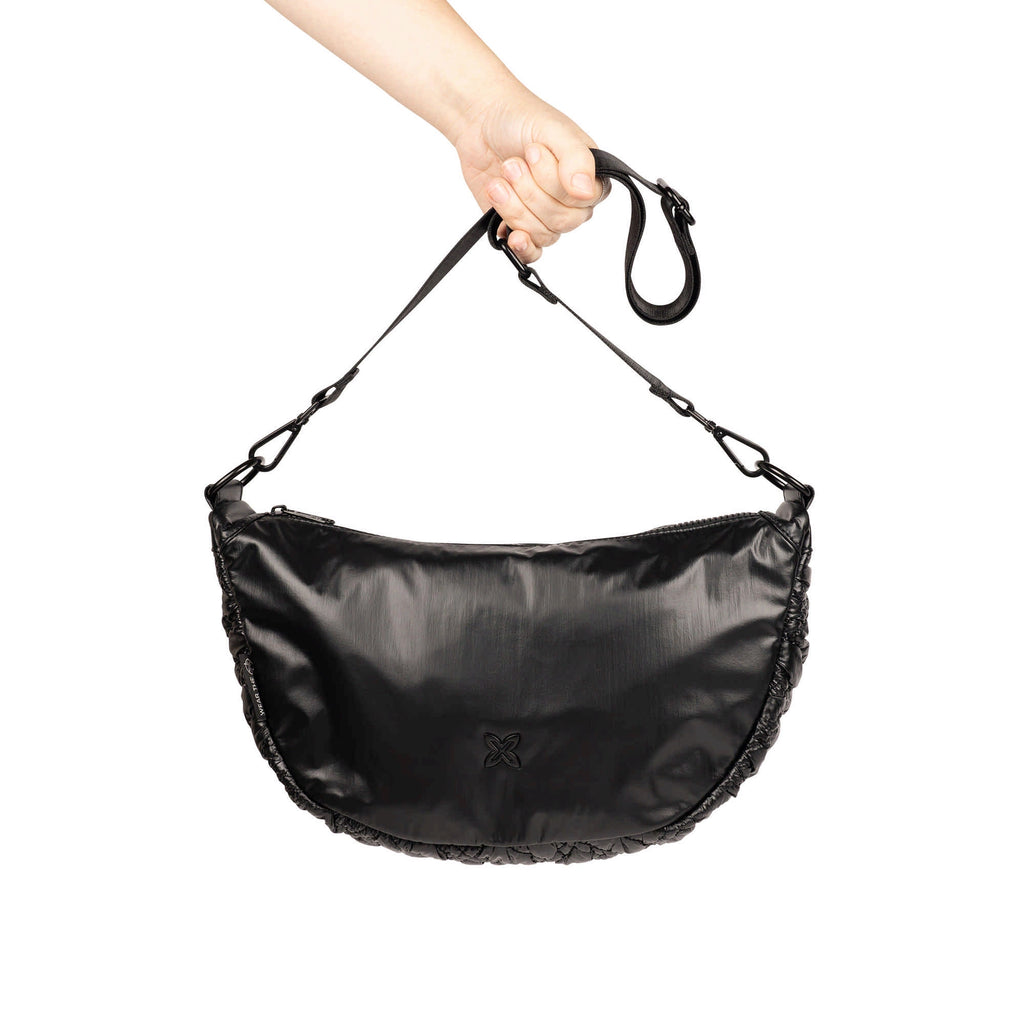MUNICH HOBO Black: ブラック バッグ レディース