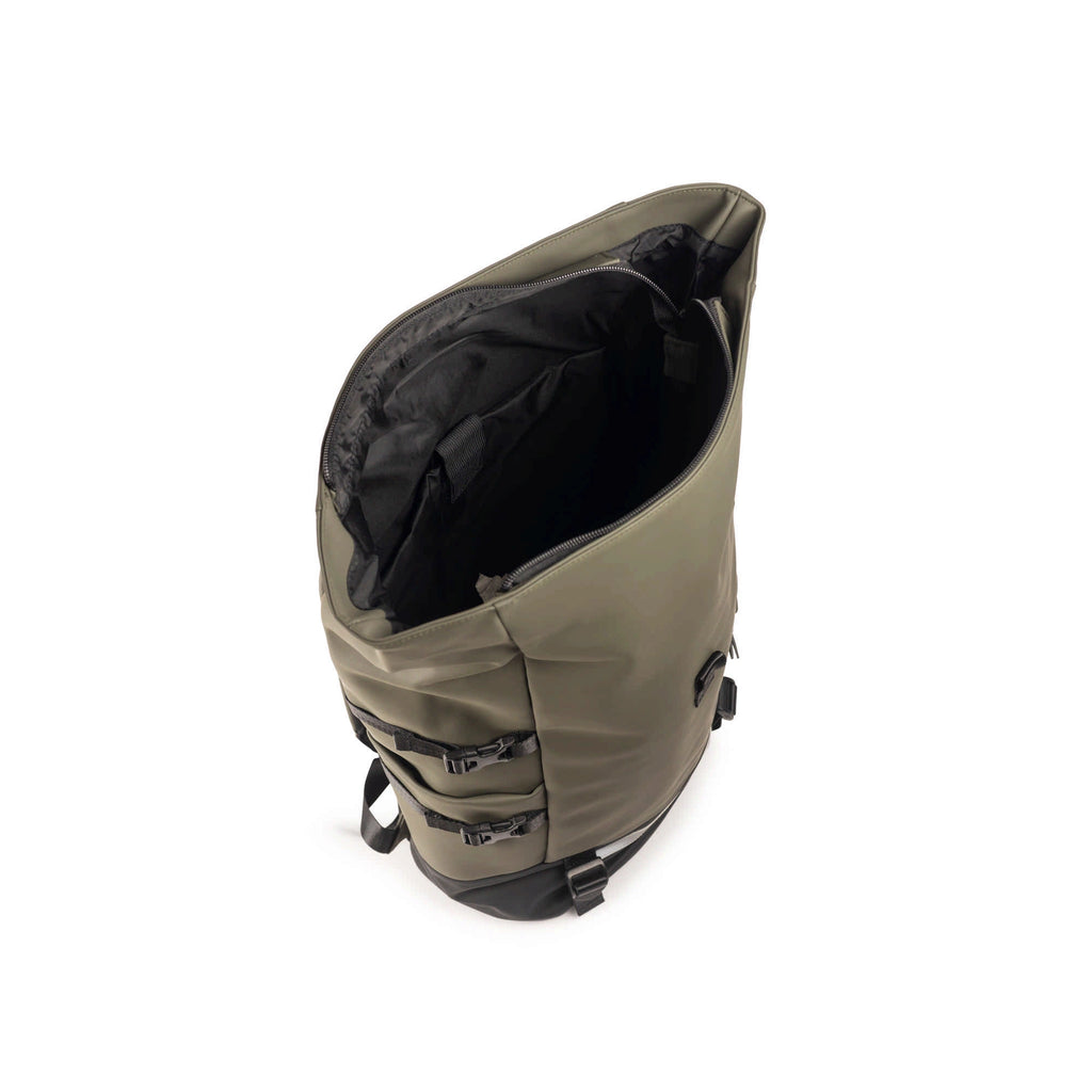 MUNICH ROLL Backpack Khaki: ブラック mochilas ユニセックス