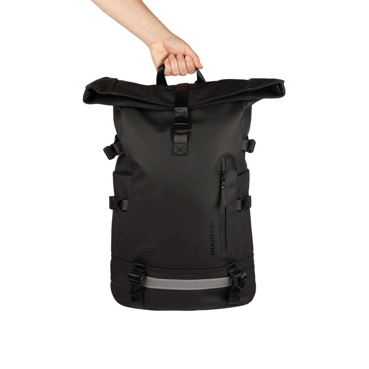 MUNICH ROLL Backpack Black: ブラック mochilas ユニセックス