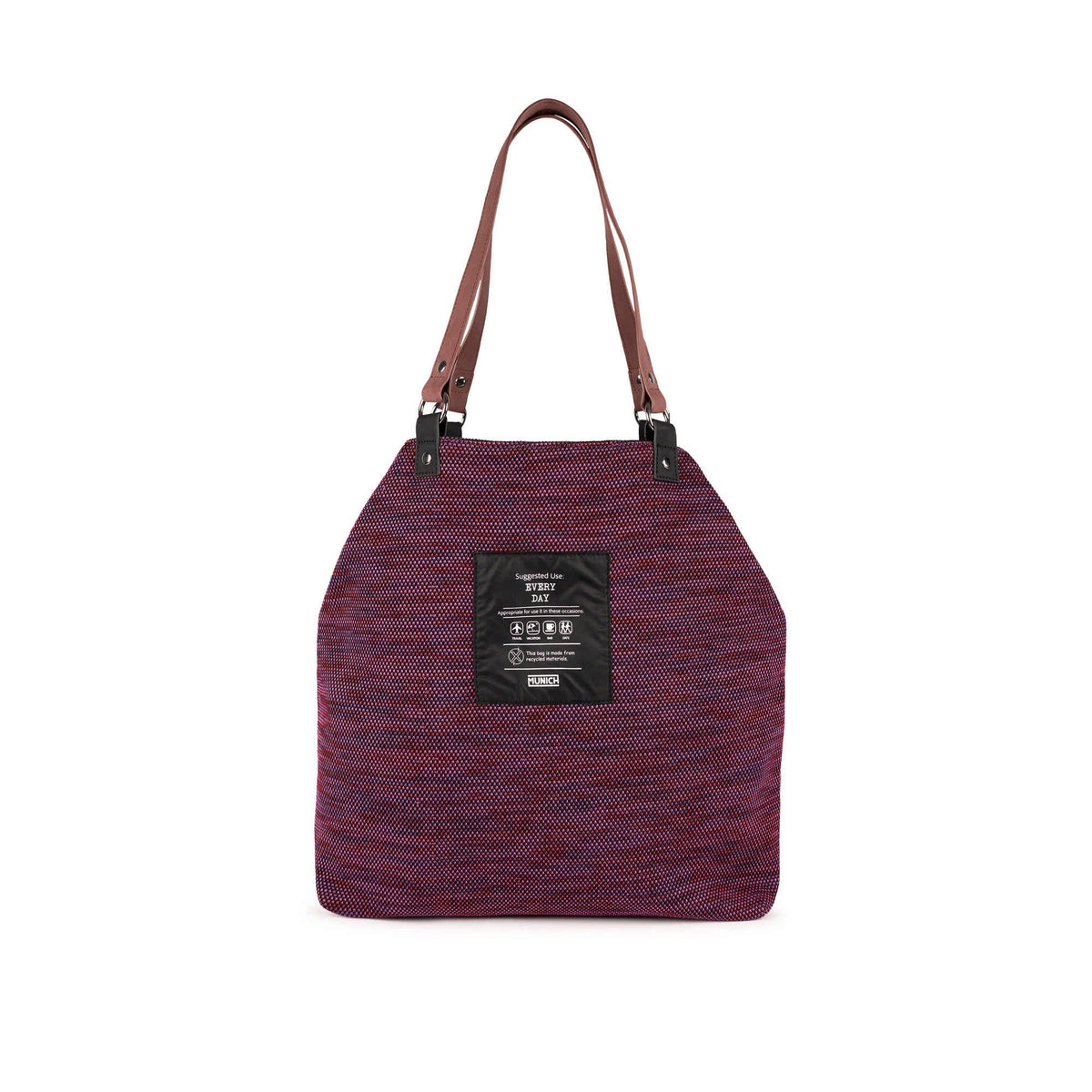 BOLSO MUNICH PARA MUJER MODELO TOTE FUCHSIA/BLACK REFERENCIA 7113799