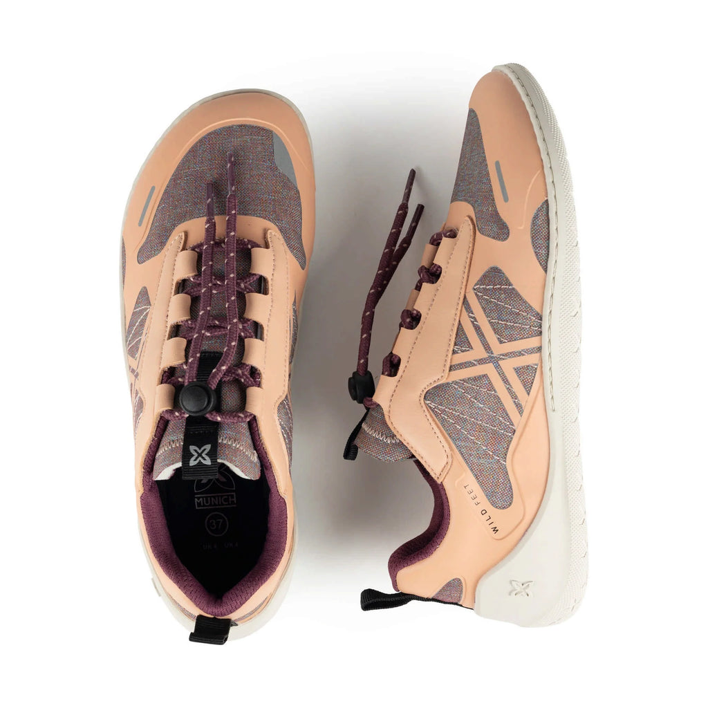 SNEAKERS MUNICH PARA MUJER MODELO FREESTEP 05 BURDEOS REFERENCIA 4198005