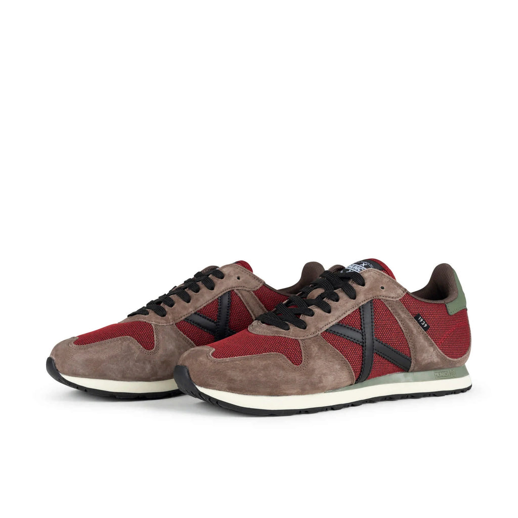 SNEAKERS MUNICH PARA HOMBRE MODELO MASSANA CLASSIC MAN 621 BURDEOS REFERENCIA 8620621