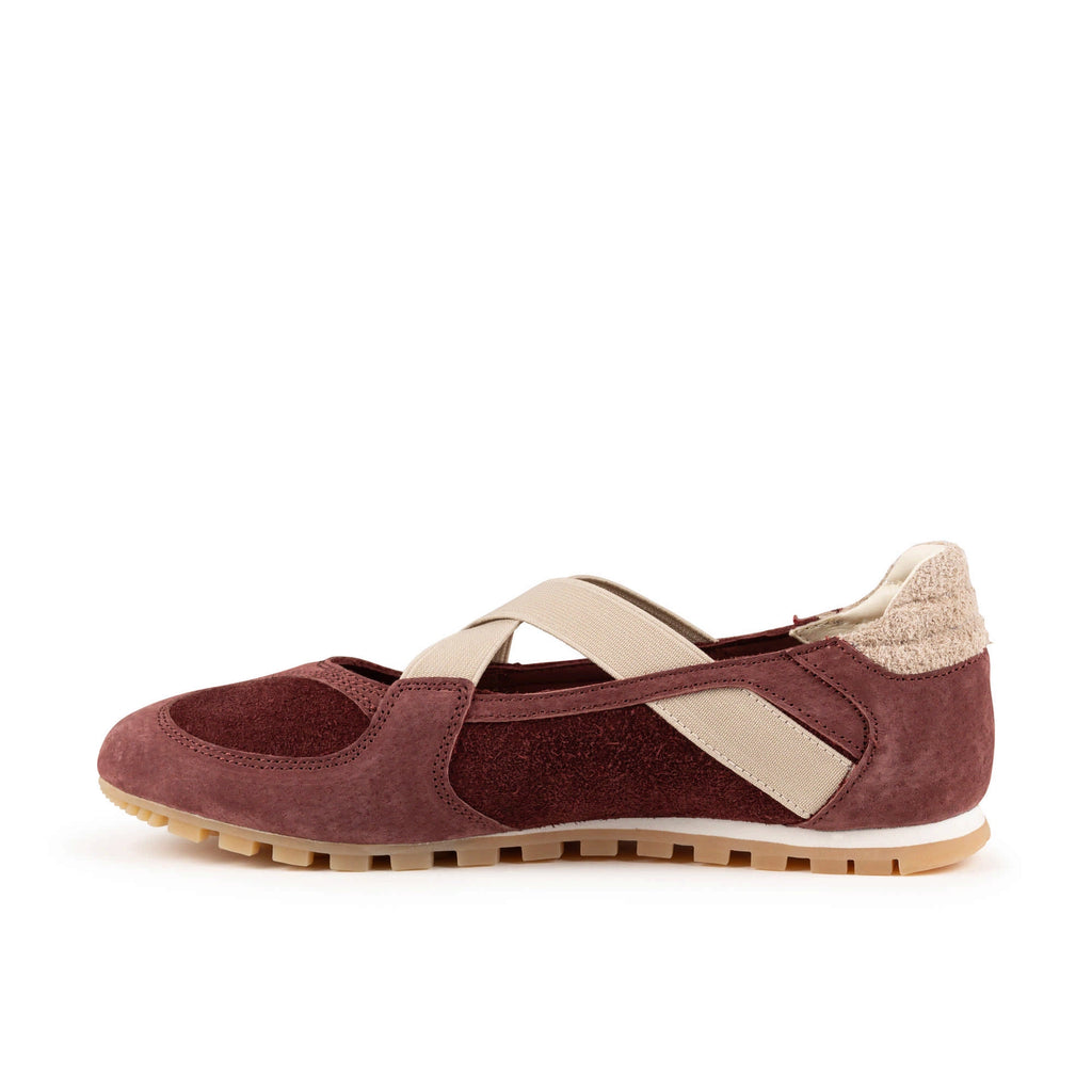 MUNICH | SNEAKERINA | MUJER | SLIM BALLERINA 03 BURDEOS | BURDEOS