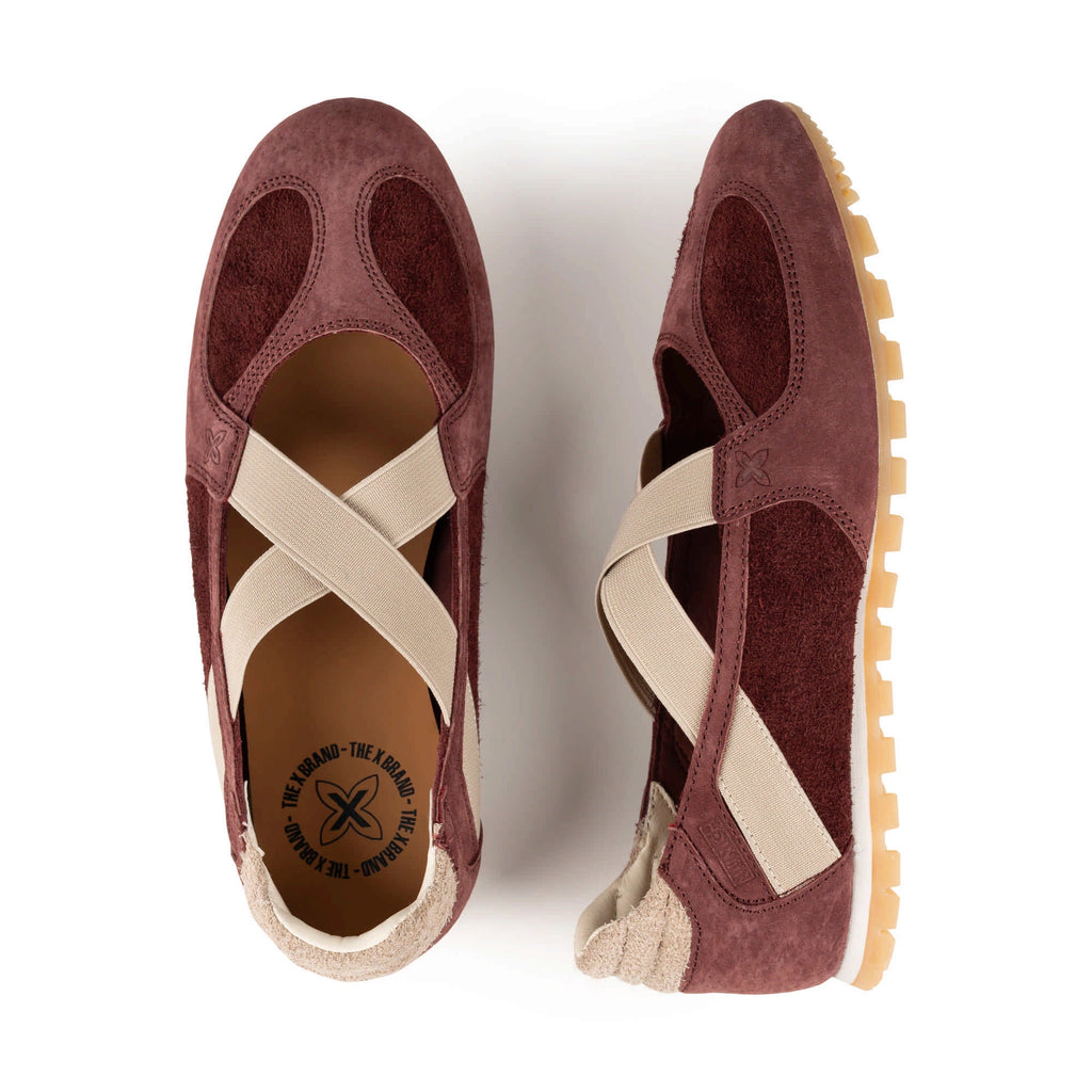 MUNICH | SNEAKERINA | MUJER | SLIM BALLERINA 03 BURDEOS | BURDEOS