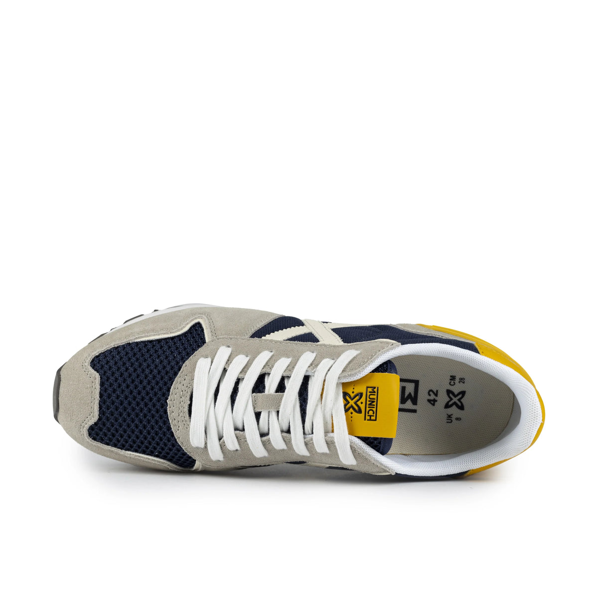 MUNICH RETE 117: white trainers unisex