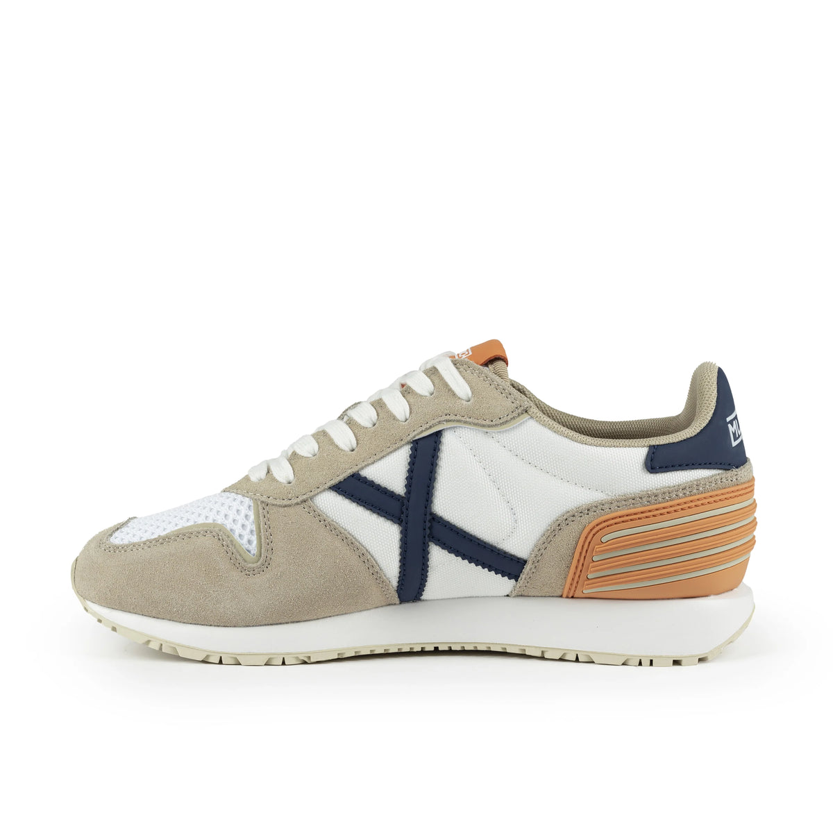 MUNICH Mundial Strada Suede 04: green trainers for women