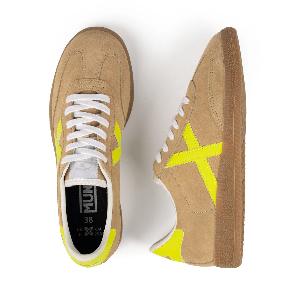 MUNICH Barru 226 Camel: beige sneakers för dam