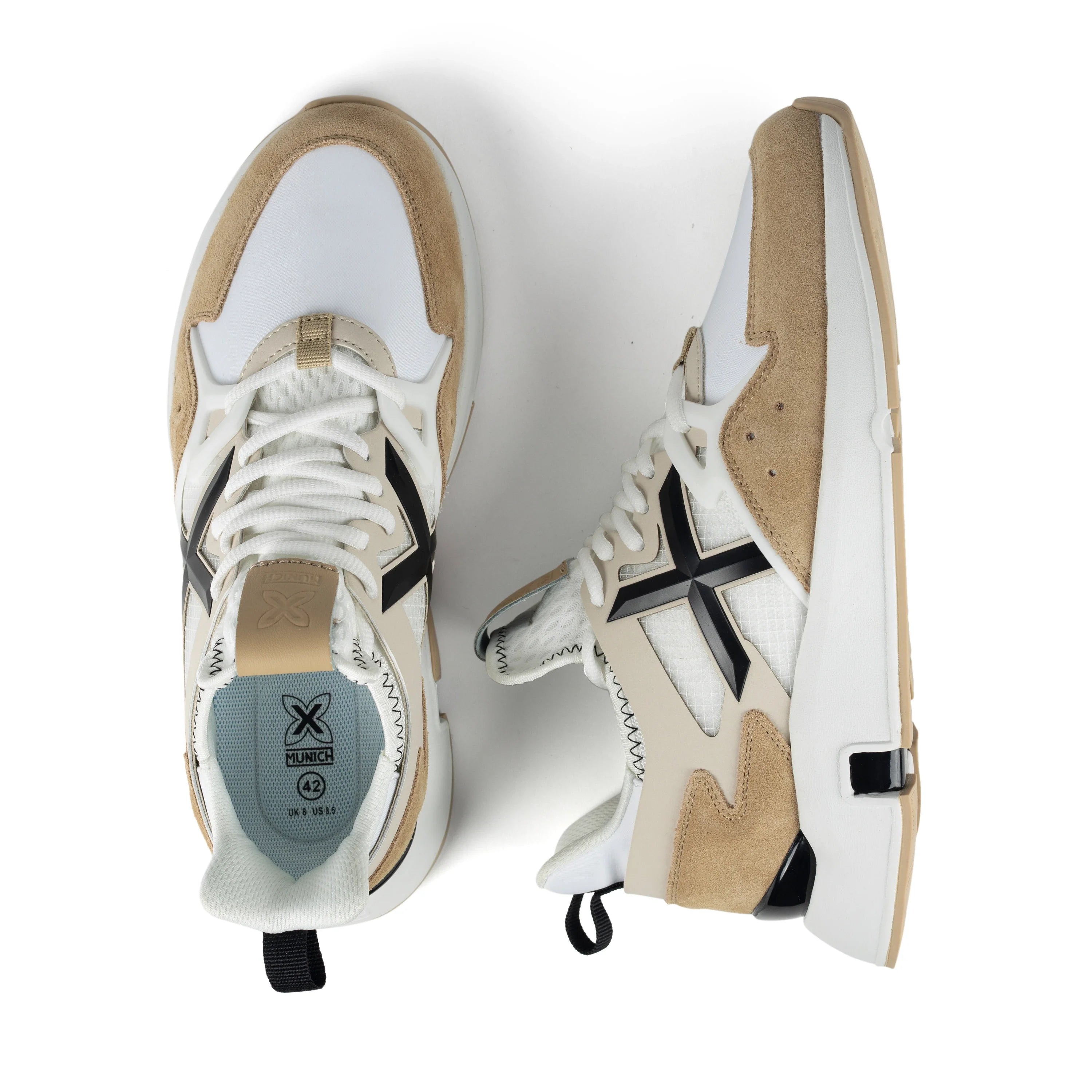 MUNICH | КРОССОВКИ | МУЖСКИЕ | CLIK 108 | БЕЖЕВЫЙ