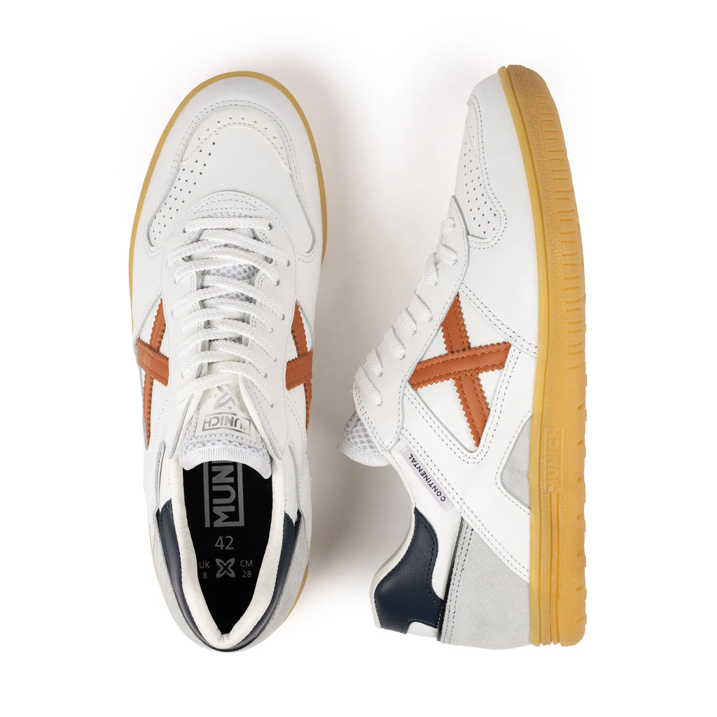 MUNICH Continental Premium 13: hvid sneakers til mænd