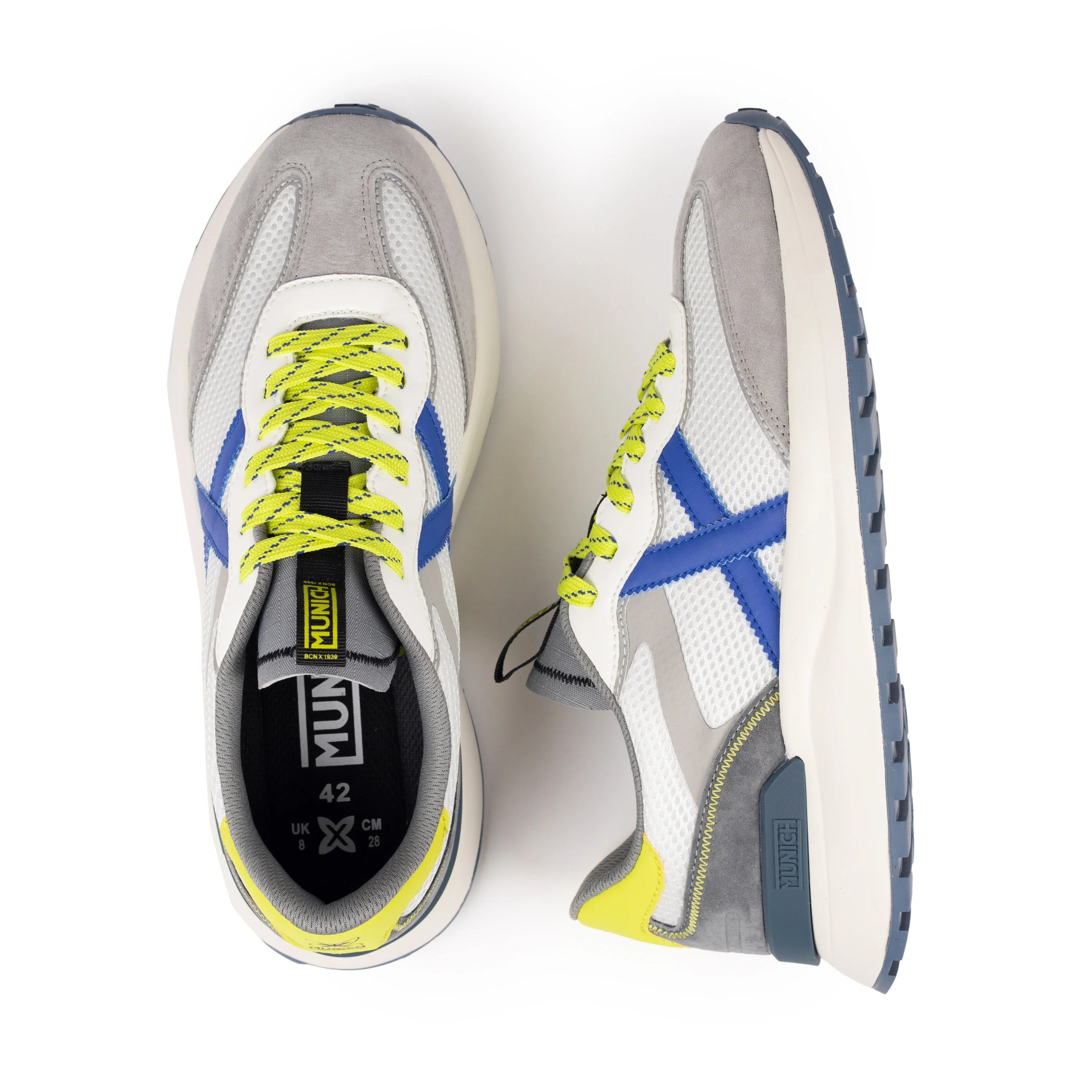 MUNICH Dynamix 11: hvid sneakers til mænd