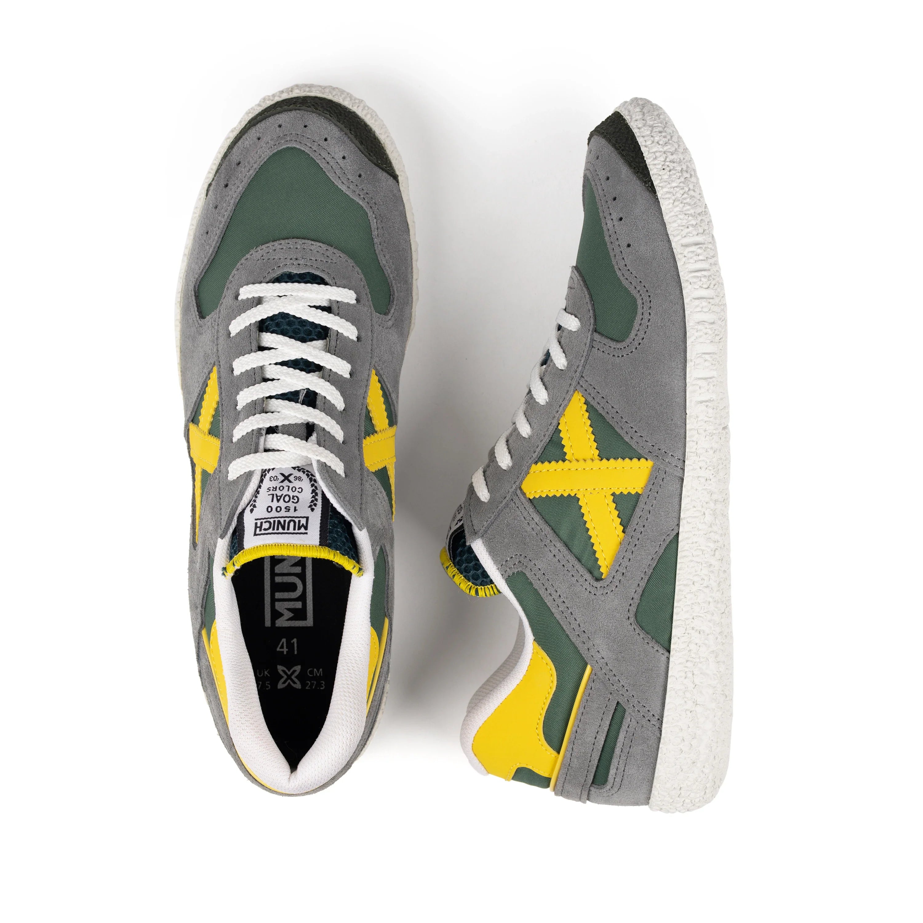 MUNICH | КРОССОВКИ | УНИСЕКС | GOAL 1636 | ЗЕЛЕНЫЙ