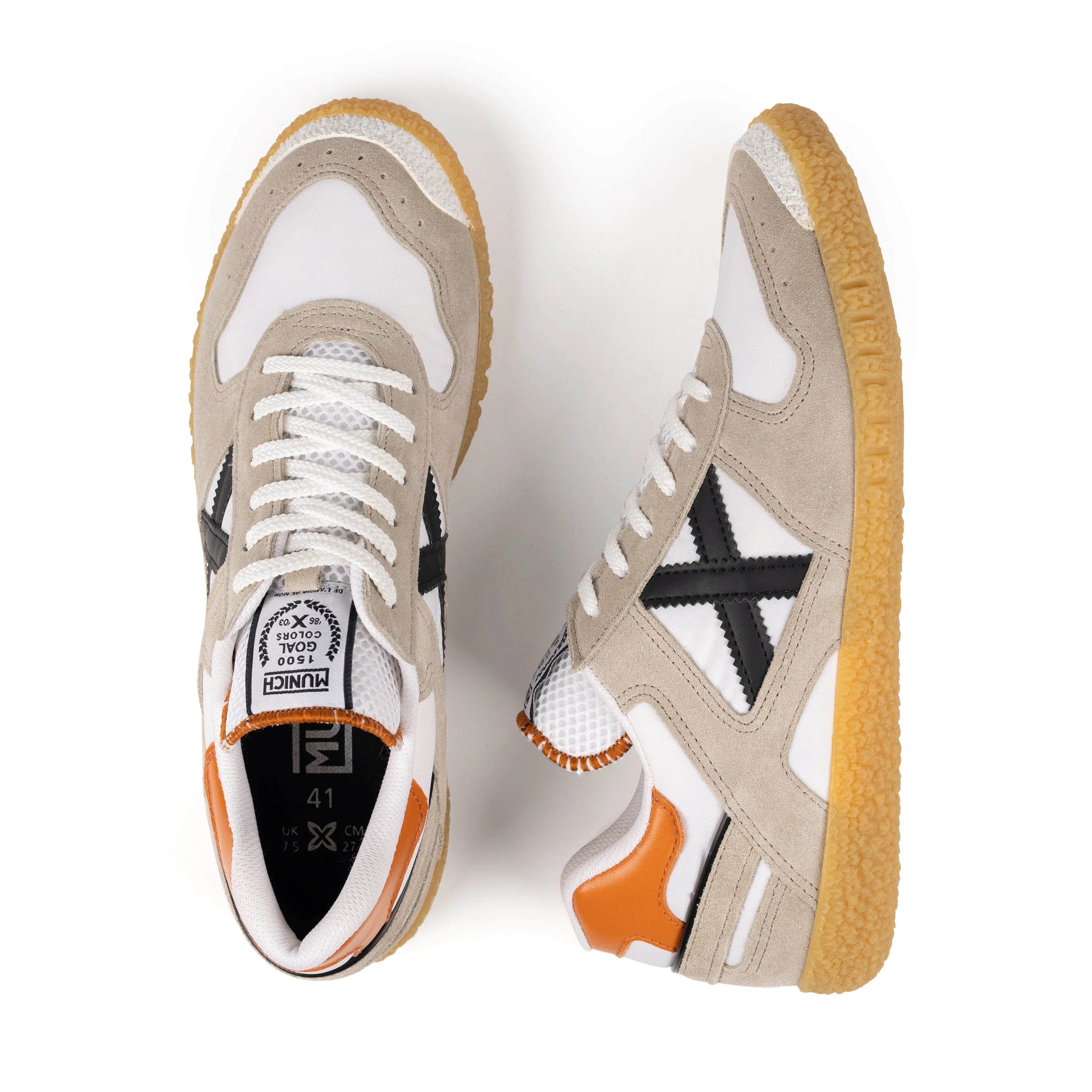 MUNICH | КРОССОВКИ | УНИСЕКС | GOAL 1637 | БЕЛЫЙ