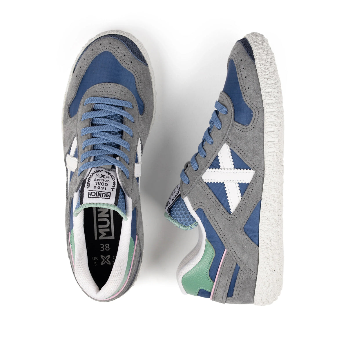 SNEAKERS MUNICH UNISEX MODELO GOAL 1641 REFERENCIA 8001641