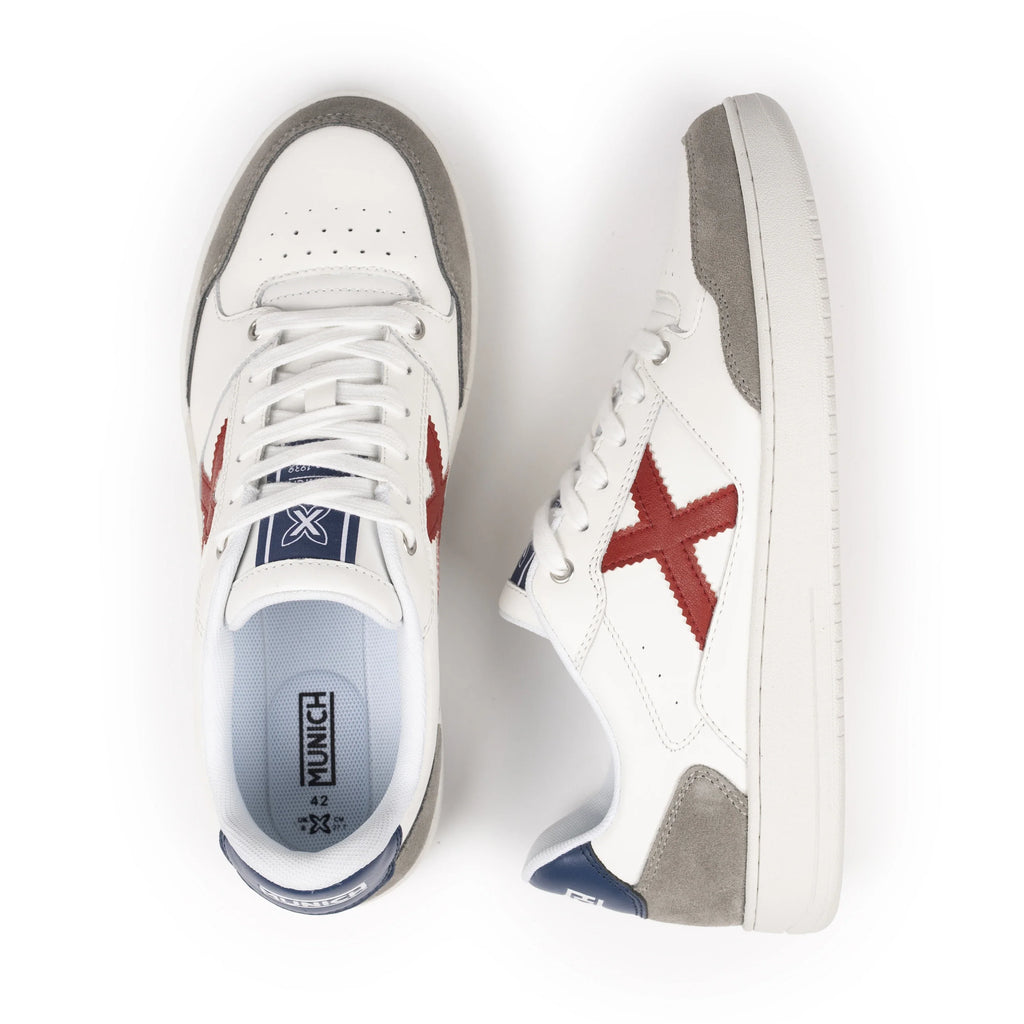MUNICH Legit MAN 117: hvid sneakers til mænd