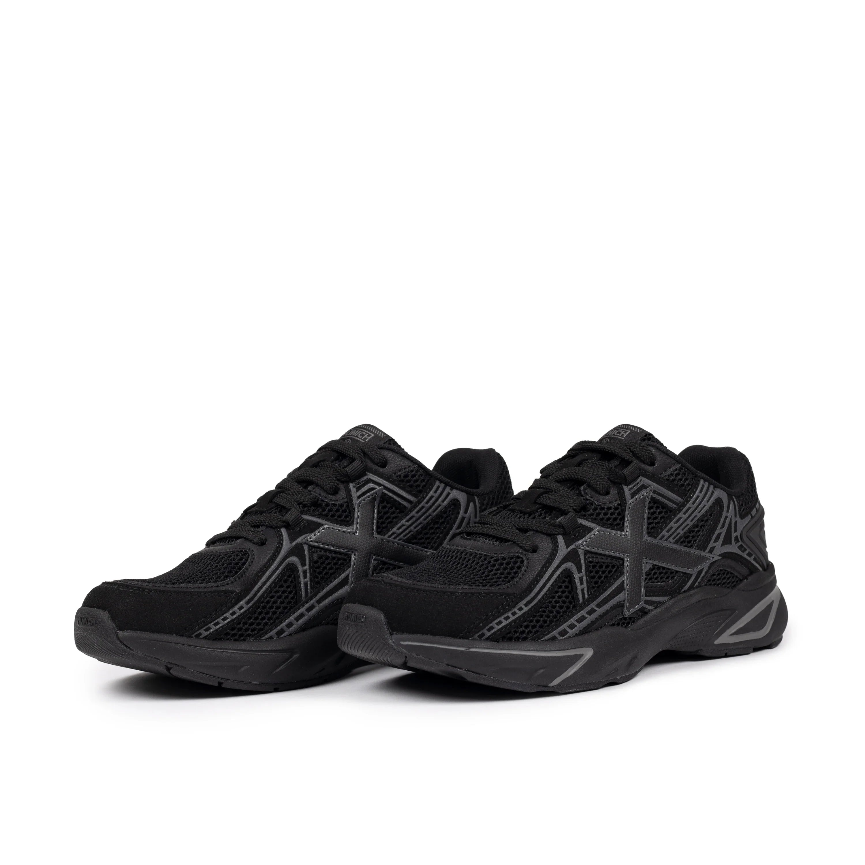 MUNICH M2000 04: czarny sneakersy dla mężczyzn