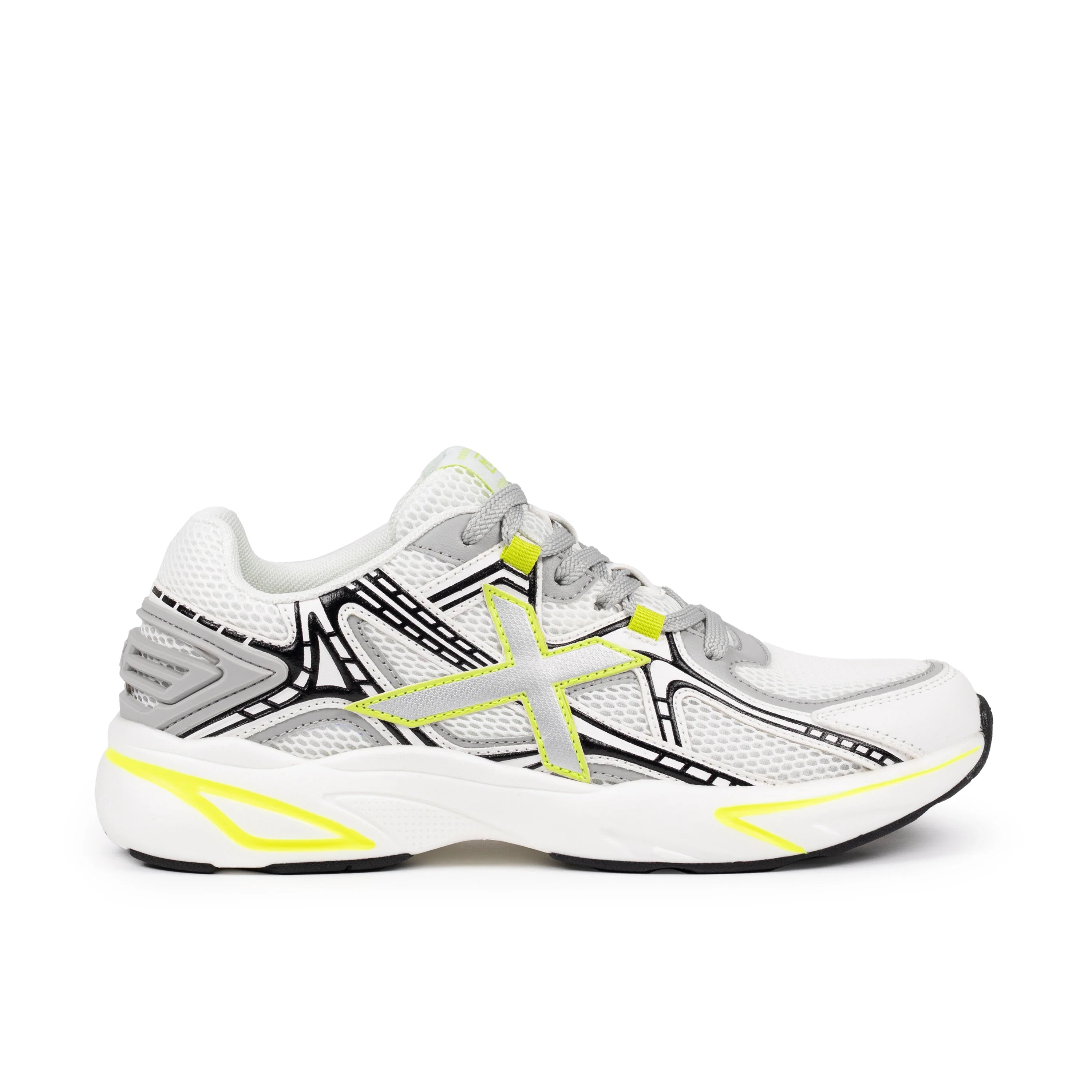 MUNICH M2000 05: blanc baskets pour homme