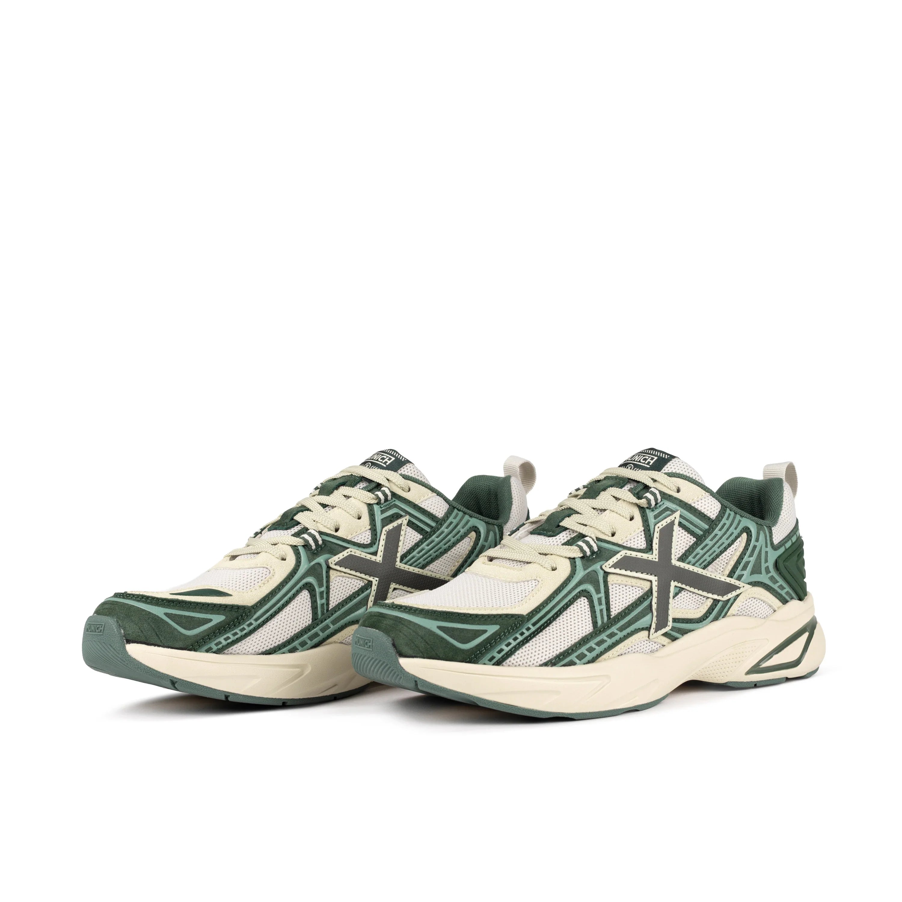 MUNICH M2000 08: zielony sneakersy dla mężczyzn