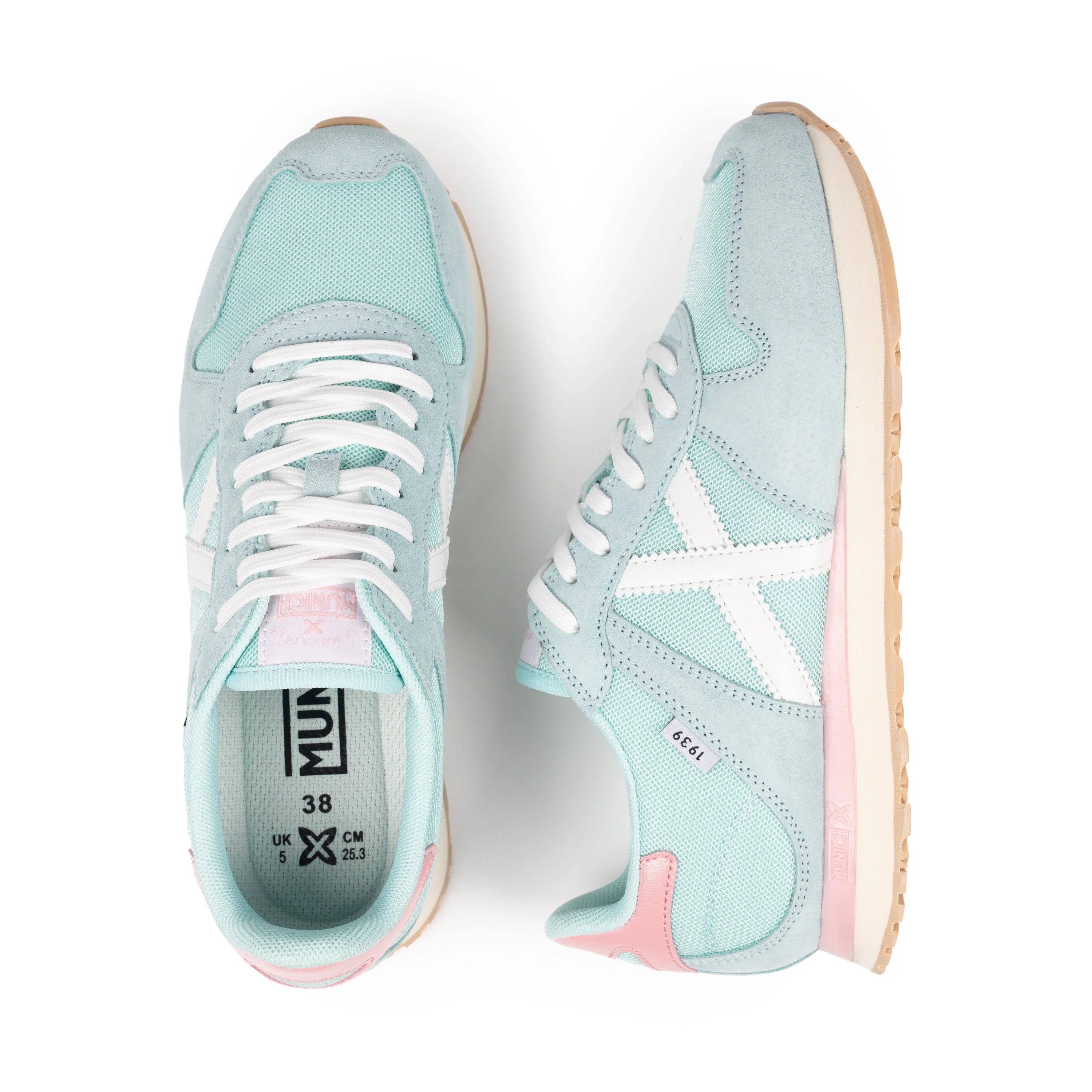 MUNICH Massana Classic WMN 596: turquesa baskets pour femme