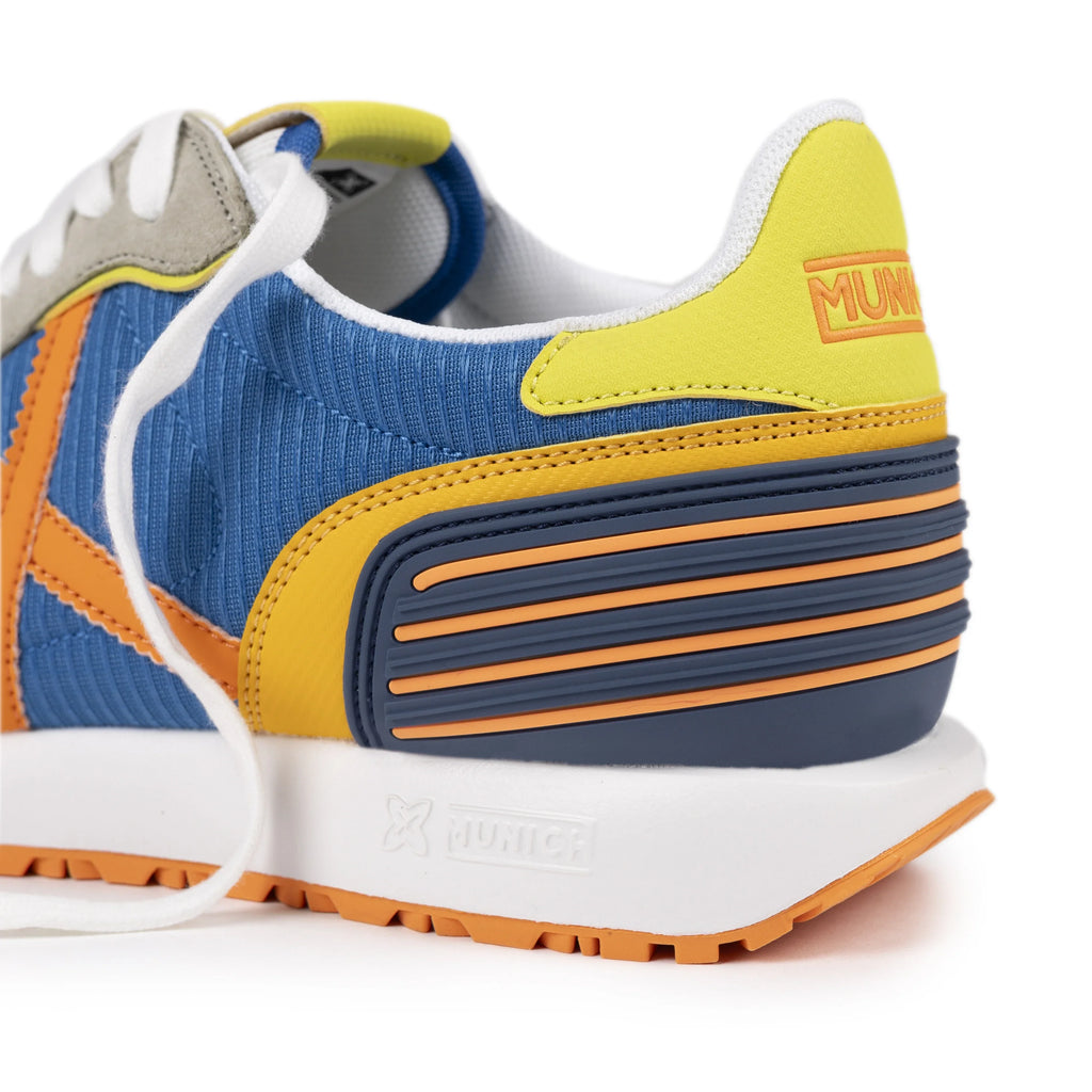 MUNICH Massana CLUB 605: ブルー スニーカー メンズ