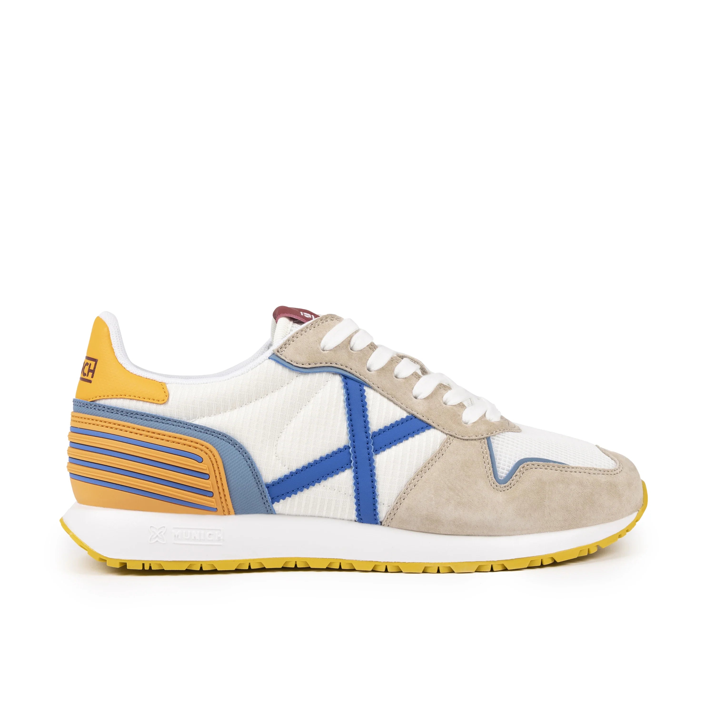MUNICH Massana CLUB 606: wit sneakers voor heren