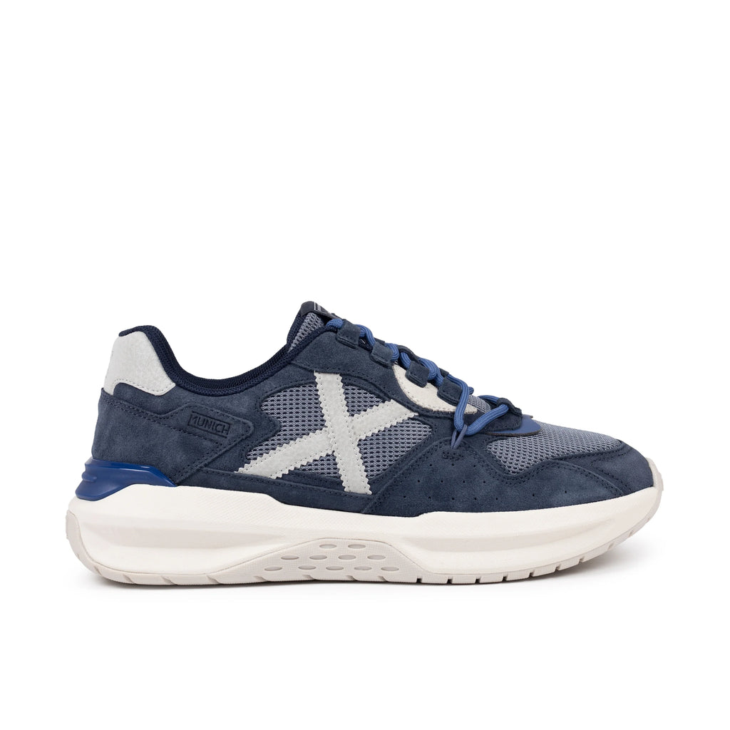 MUNICH NEXA 19: bleu baskets pour homme