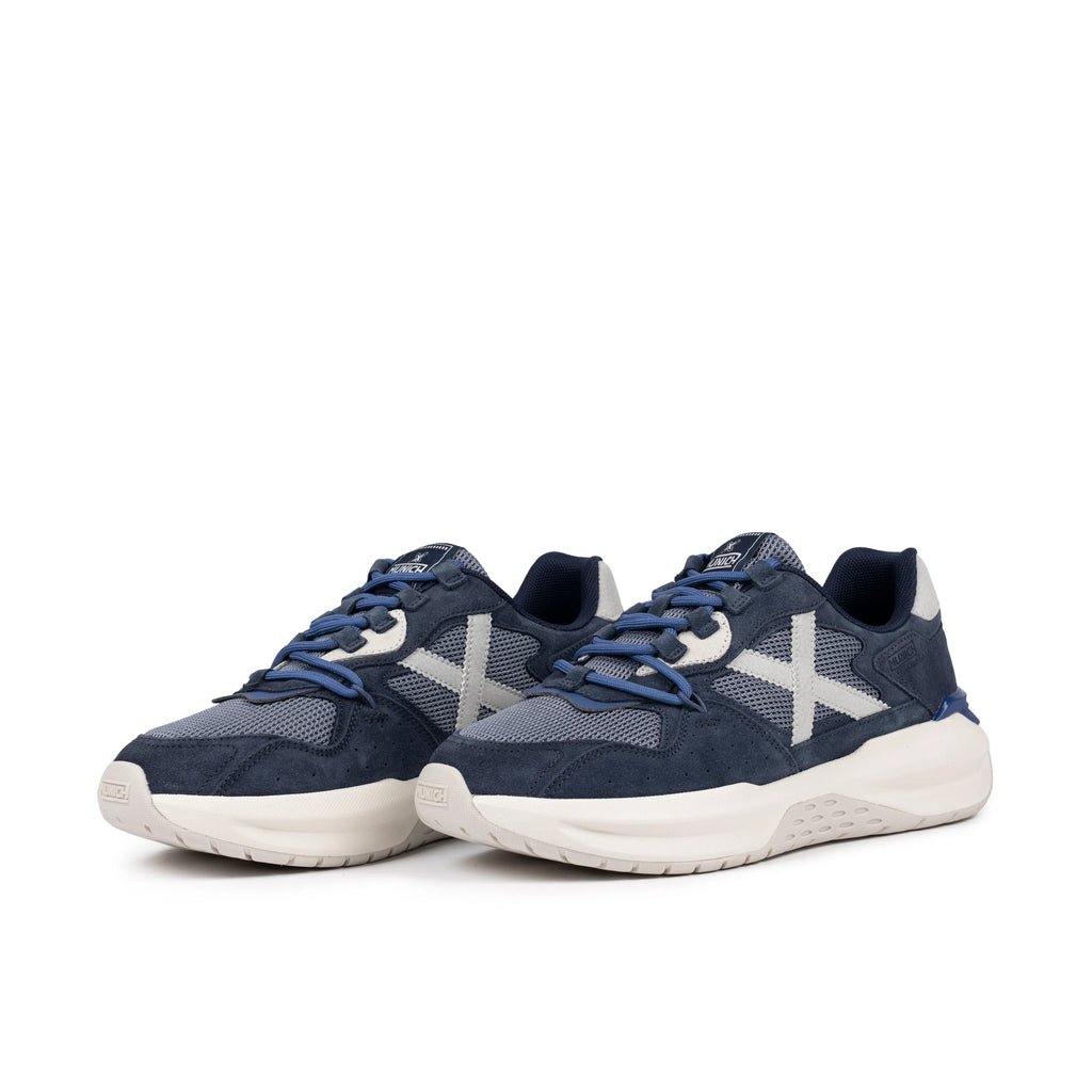 MUNICH NEXA 19: bleu baskets pour homme