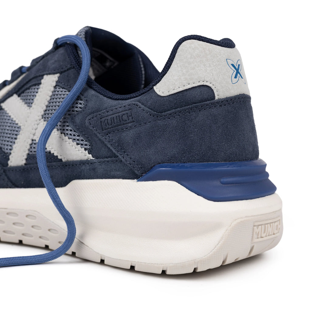 MUNICH NEXA 19: bleu baskets pour homme