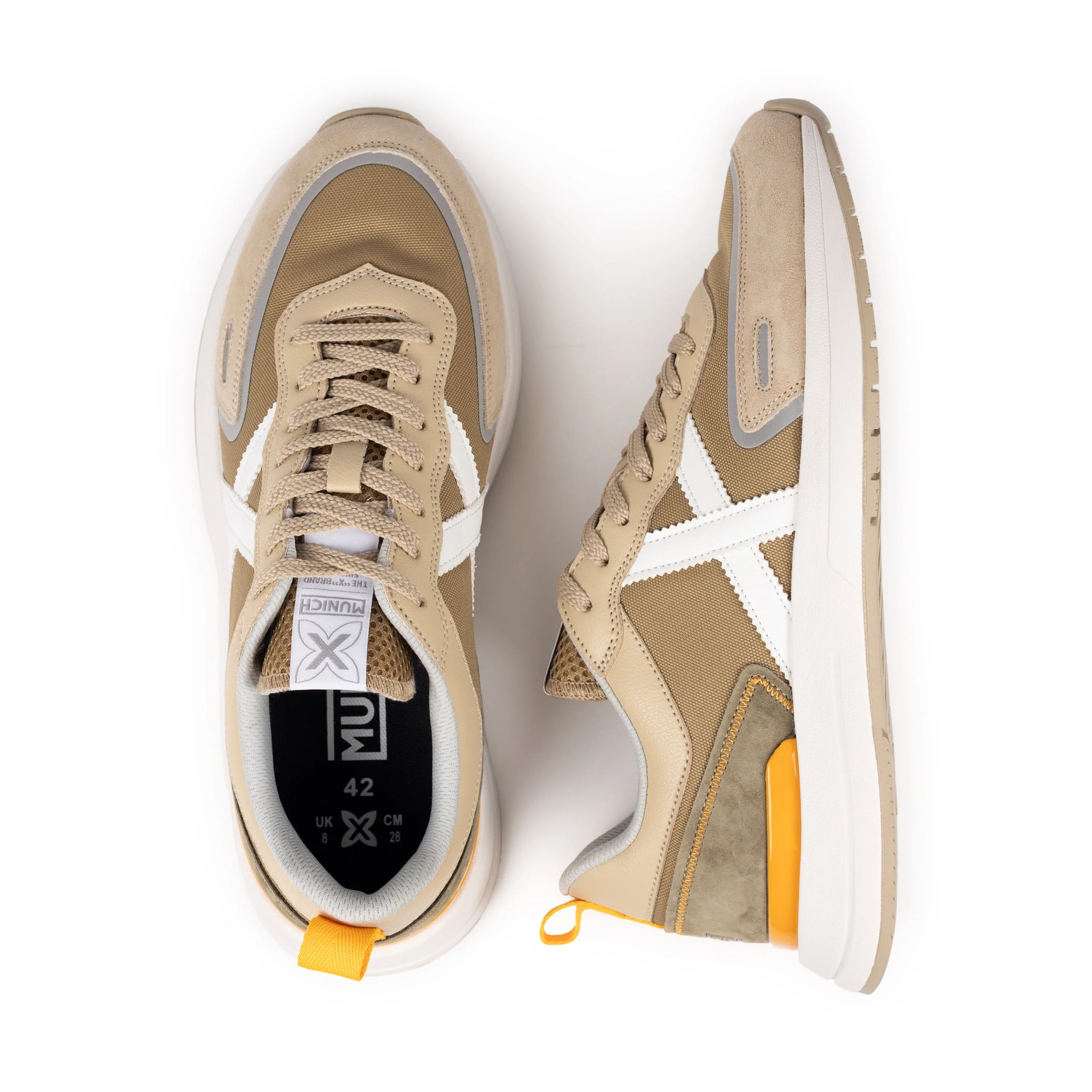 MUNICH | КРОСІВКИ | ЧОЛОВІК | ШВИДКІСТЬ 17 | БЕЖЕВИЙ