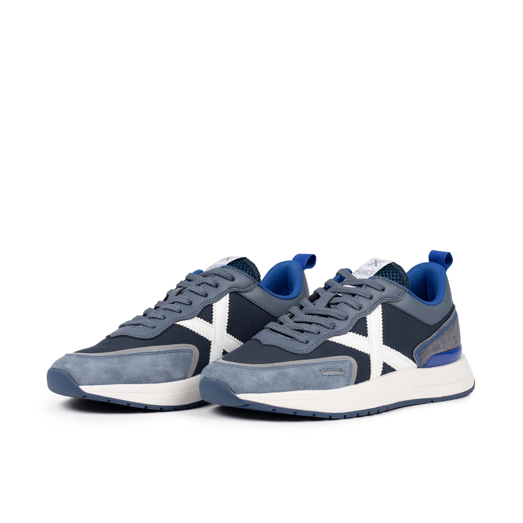 MUNICH Speed 20: bleu baskets pour homme