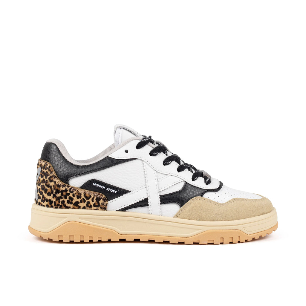 MUNICH Tennez WMN 02: animal print sneakers voor dames