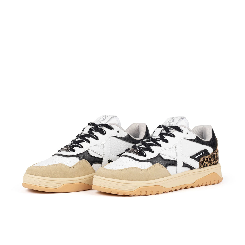MUNICH Tennez WMN 02: animal print sneakers voor dames