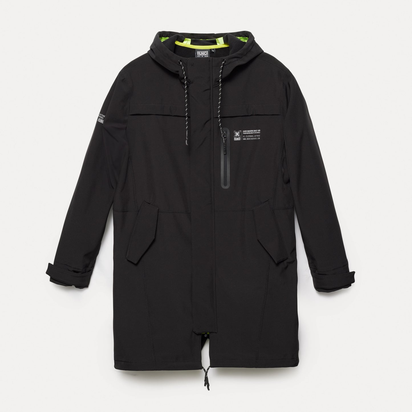 MUNICH | JACKETS | MEN | RAIN BLACK | BLACK