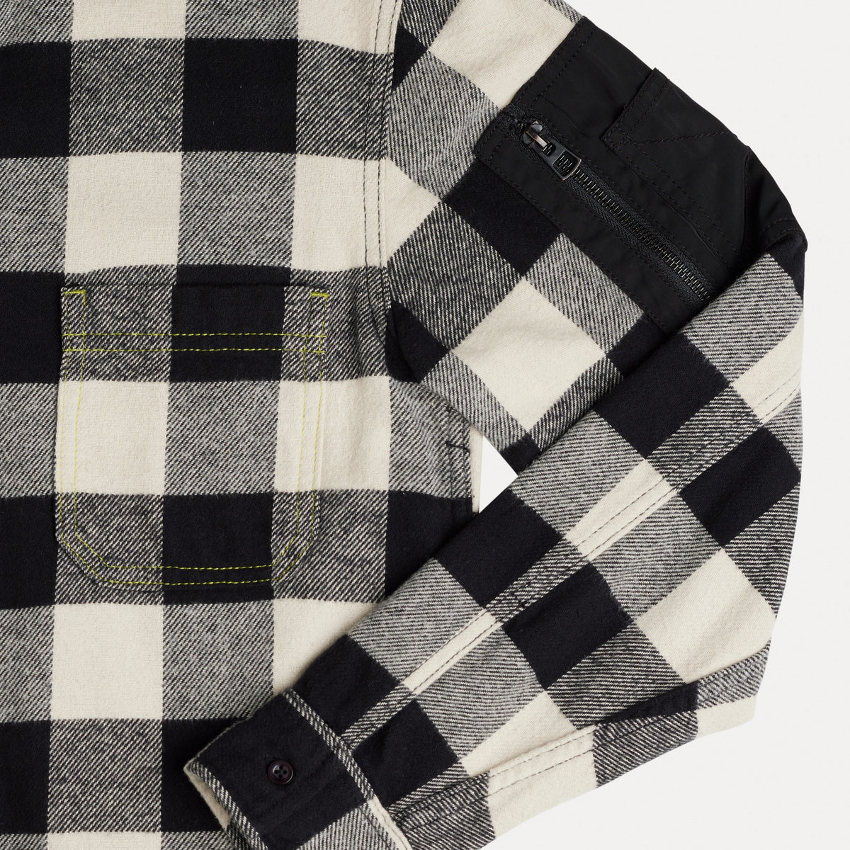MUNICH Lambert Black & SAND: zwart camisas voor heren