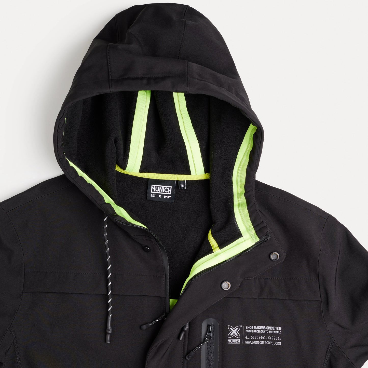 MUNICH | JACKETS | MEN | RAIN BLACK | BLACK